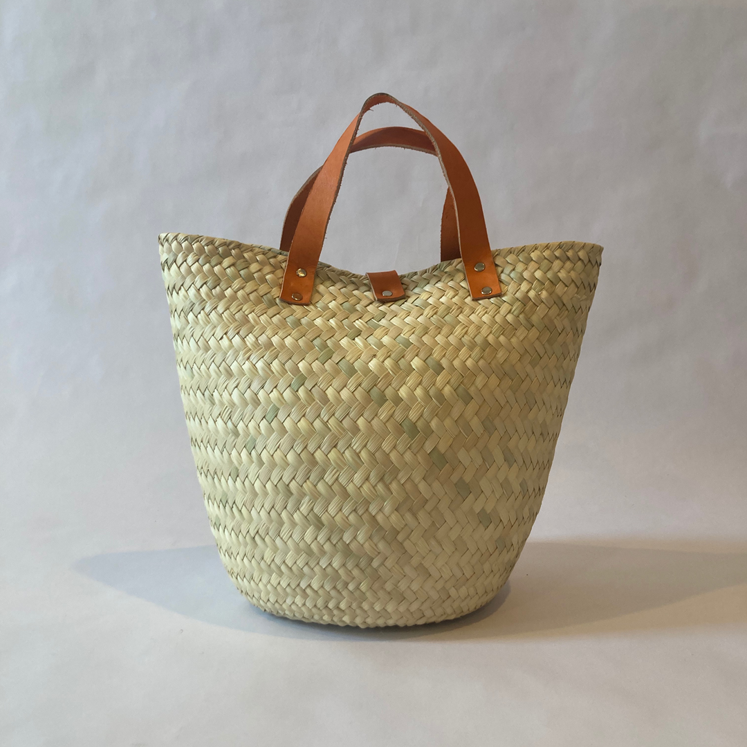 Rounded palm bag | Handwoven Eco-Friendly Bag